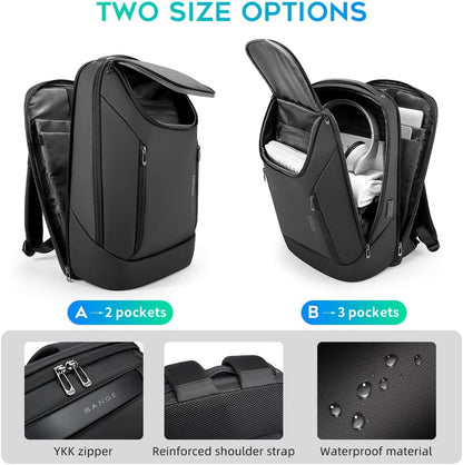 Mochila Inteligente BANGE Impermeable Laptop 15.6” USB