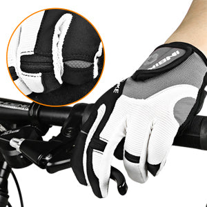 Guantes de Ciclismo Acolchados con Gel Antideslizantes Táctiles Small