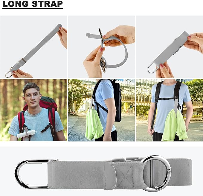 Gancho y cinta elástica resistente para sujetar objetos para Viaje