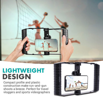 Jaula Plegable para Celular – Soportes Zapata Fría y Vlogging