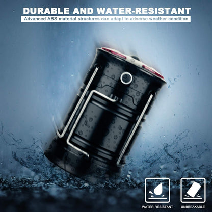 Linterna LED Camping Recargable 360° Emergencias SOS