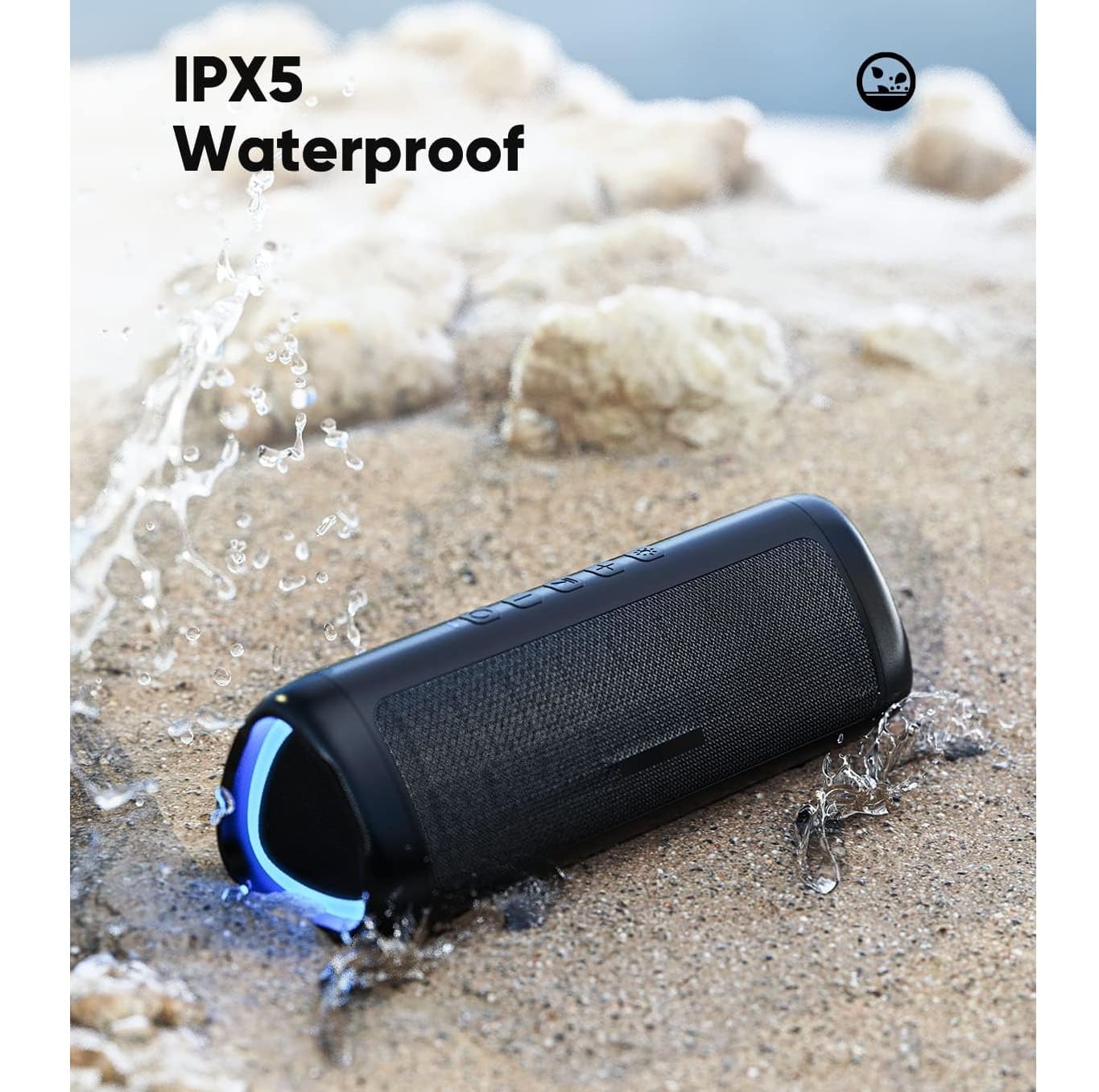 Parlante Bluetooth BolaButty X-GO 10W Impermeable IPX5