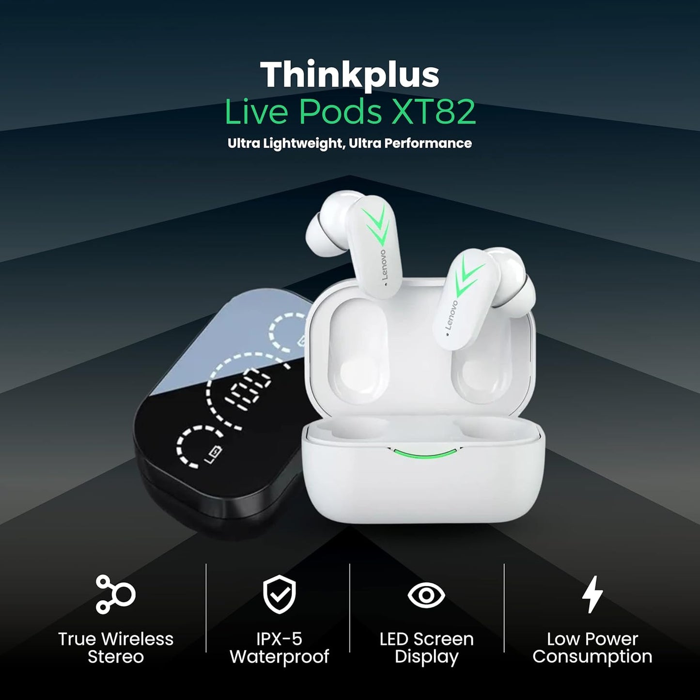 Auriculares Inalámbricos XT82 Think Plus Livepods Bluetooth