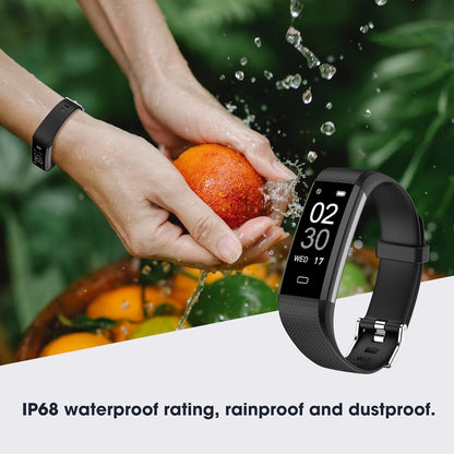 Smartwatch Fitness  Kummel con Tracker de Actividad y Monitoreo de Salud Negro