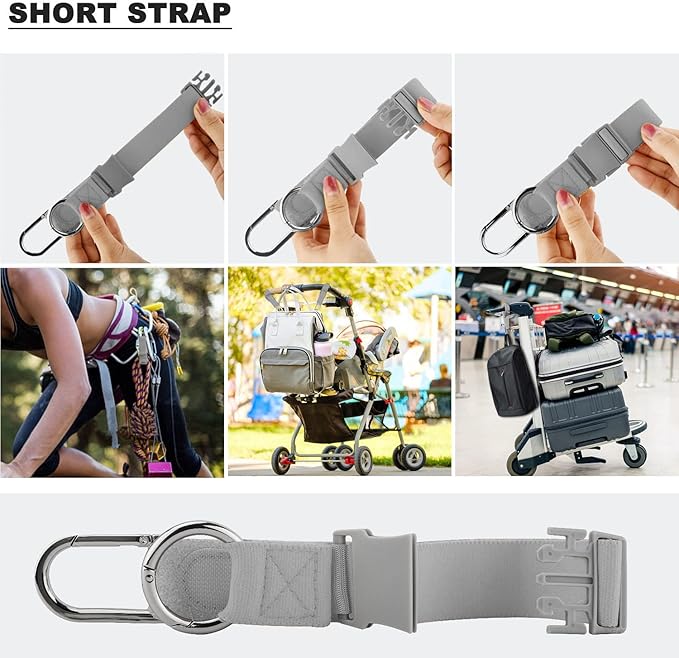 Gancho y cinta elástica resistente para sujetar objetos para Viaje