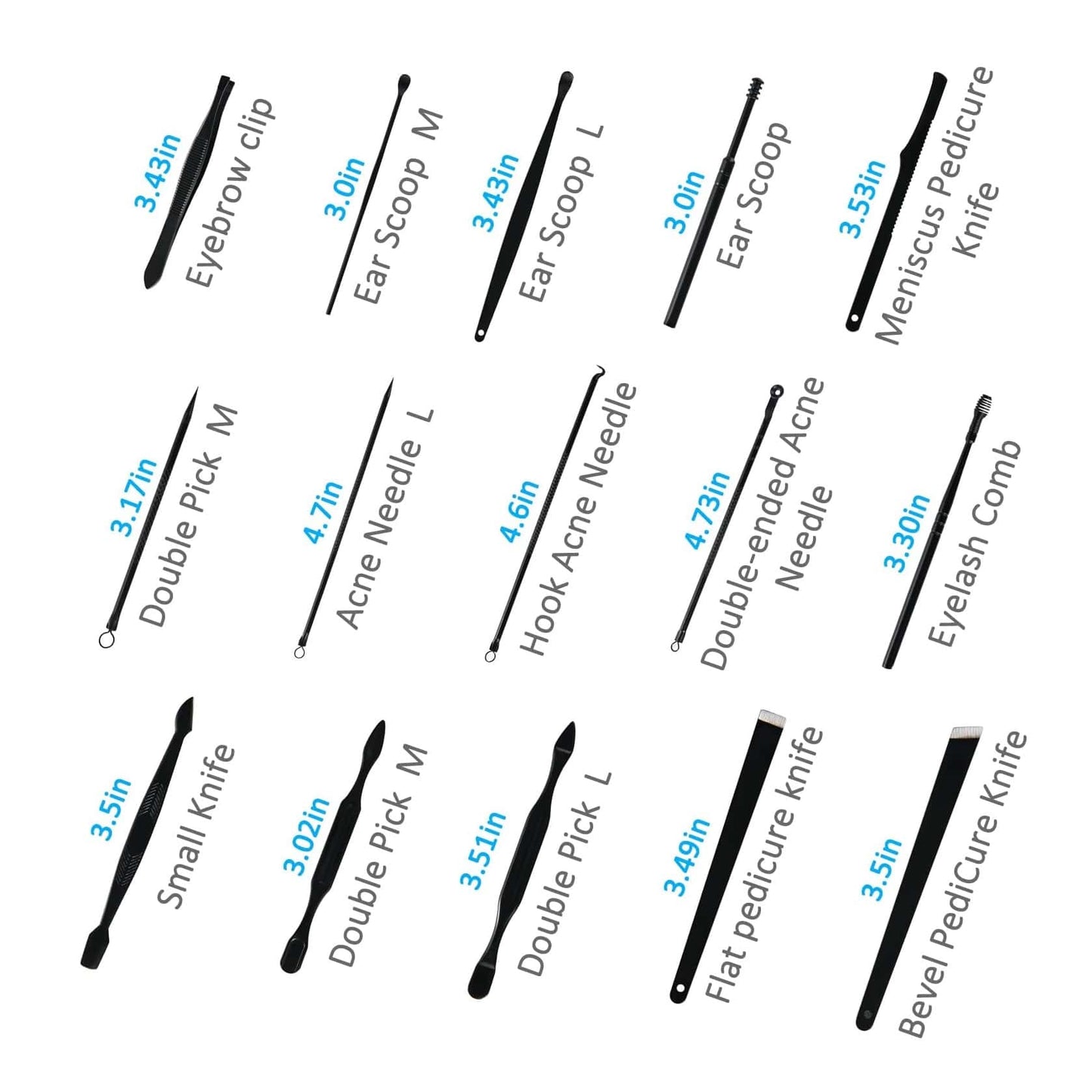 Kit Manicura y Pedicura 26 Piezas – Profesional y Portátil