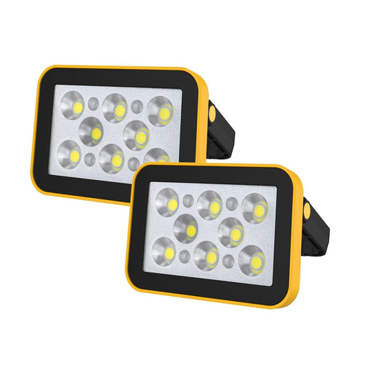 Reflectores Portátiles Recargables - Luz LED de 900 LM - SMD - 4 modos- Impermeable - Fotografía, camping, emergencias - Pack x2