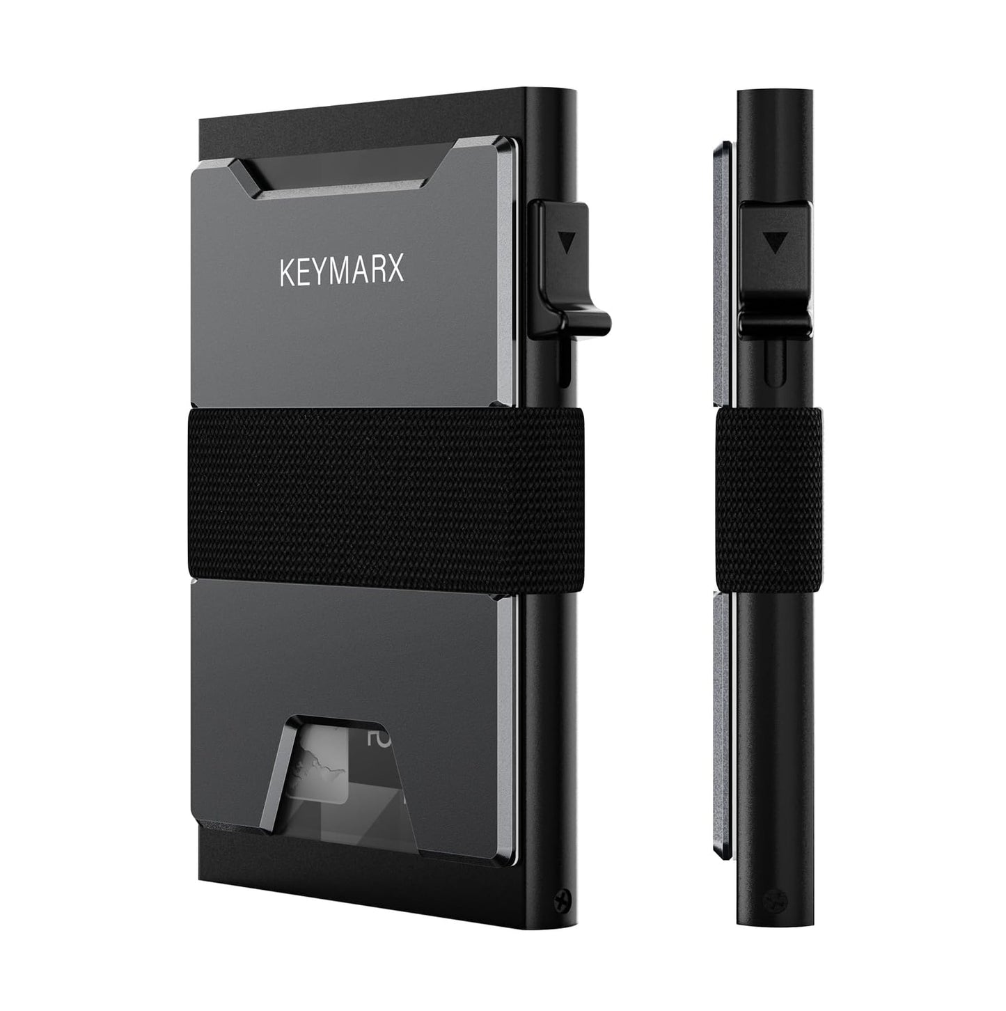 Billetera Anticlonación RFID para 15 Tarjetas Negra