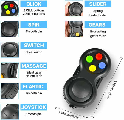 Juguetes Sensoriales Antiestrés – Set de 5 para Niños, Adolescentes y Adultos