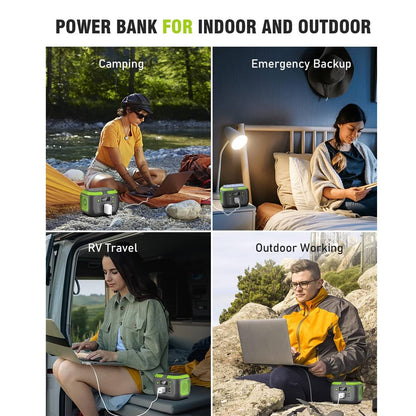 Estación de Energía Portátil SinKeu 155 Wh 200W - Generador Solar