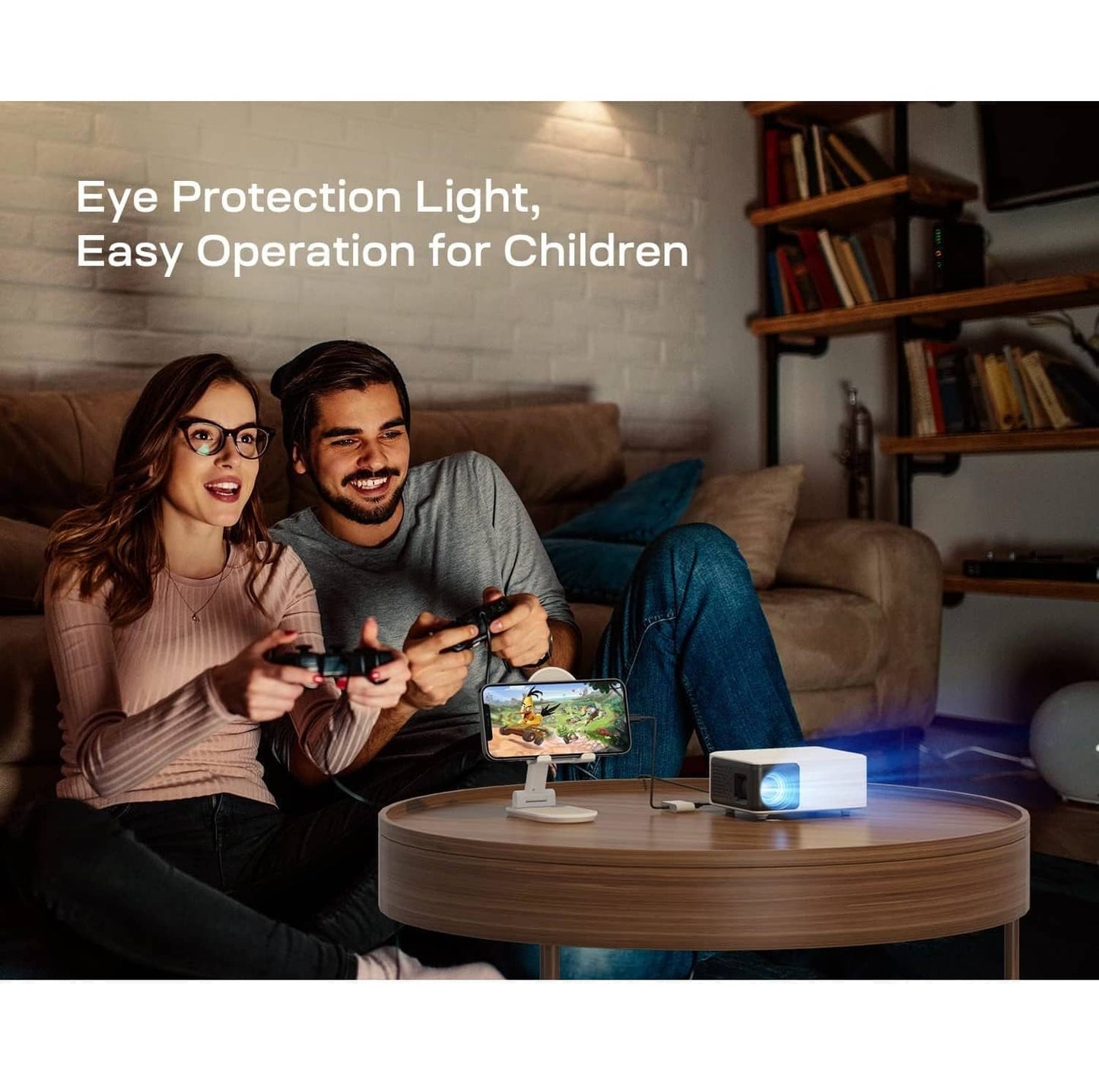 Proyector Portátil Mini FHD 1080p YOTON  Y3 120 lúmenes – HDMI y USB