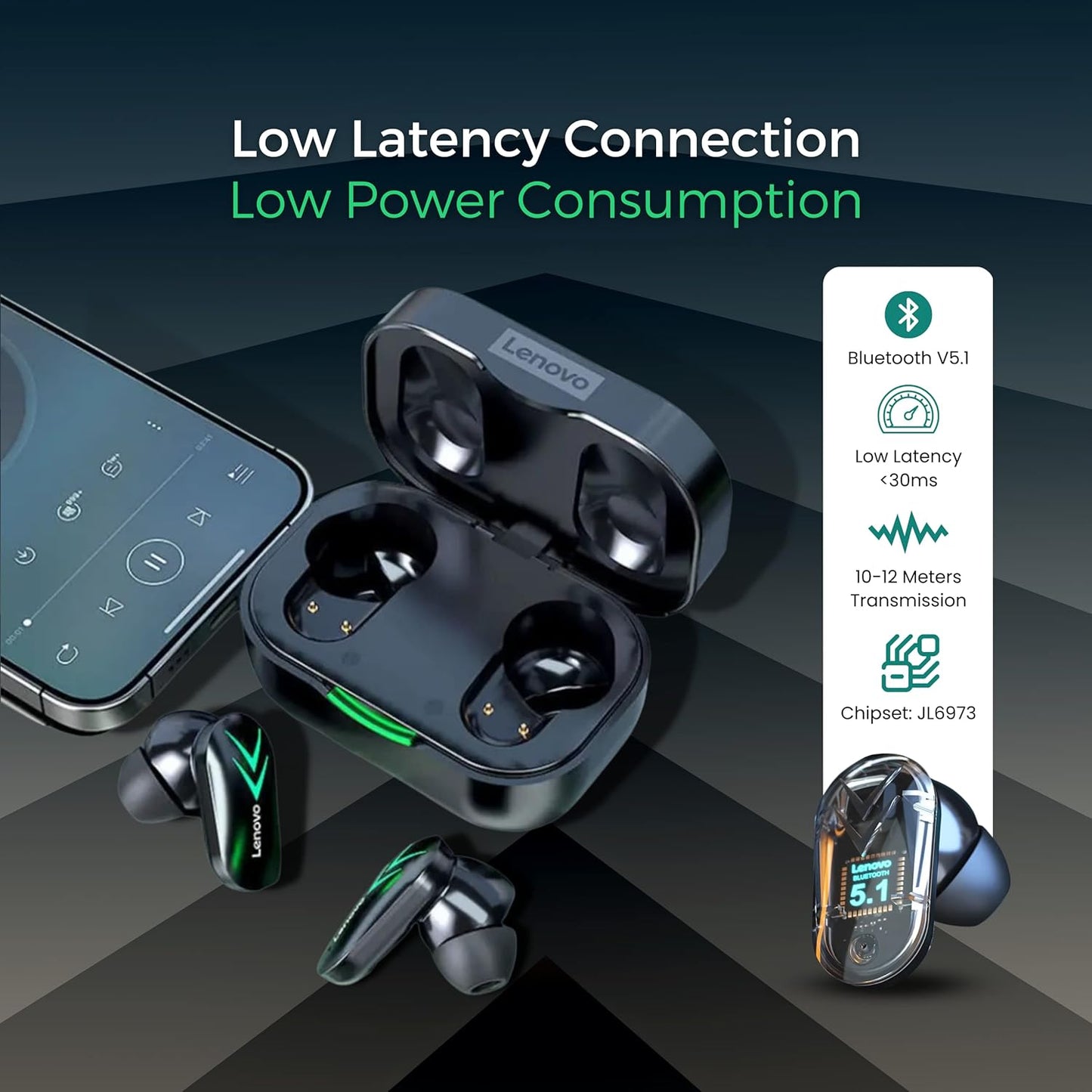 Auriculares Inalámbricos XT82 Think Plus Livepods Bluetooth