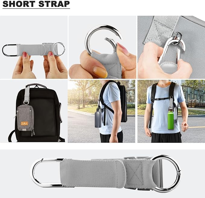 Gancho y cinta elástica resistente para sujetar objetos para Viaje