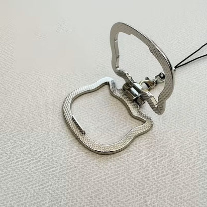 Soporte de Teléfono con Anillo Plegable Hello Kitty Sanrio Metálico para Mujer