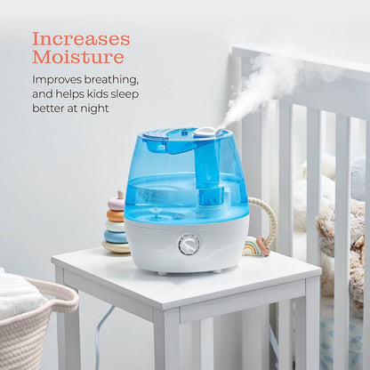 Humidificador Ultrasónico 2.2 L Silencioso 24 h