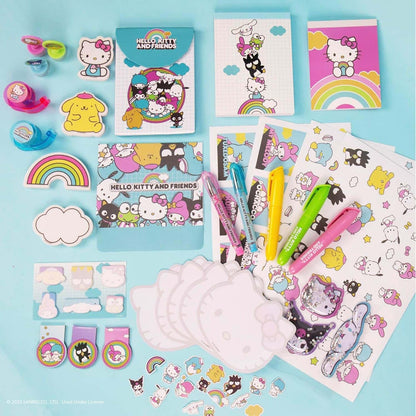 Mini Papelería Coleccionable Hello Kitty Sanrio – Notas Adhesivas y Suministros Escolares