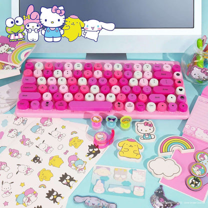 Mini Papelería Coleccionable Hello Kitty Sanrio – Notas Adhesivas y Suministros Escolares
