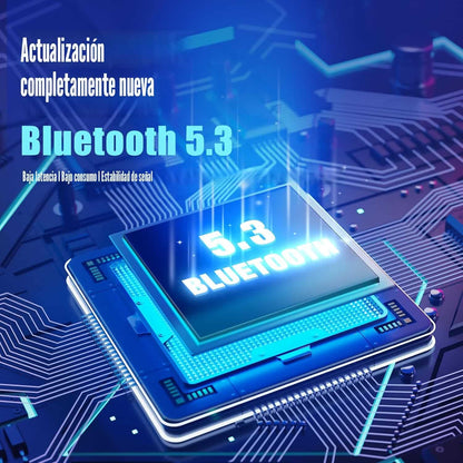 Audífonos Bluetooth Over Ear Plegables 65h Hi-Fi Negro