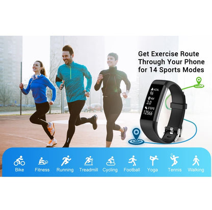 Smartwatch Fitness  Kummel con Tracker de Actividad y Monitoreo de Salud Negro