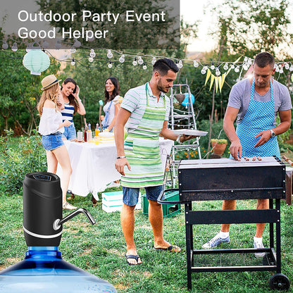 Dispensador de Agua Eléctrico USB Bomba Botellón 5 Galones