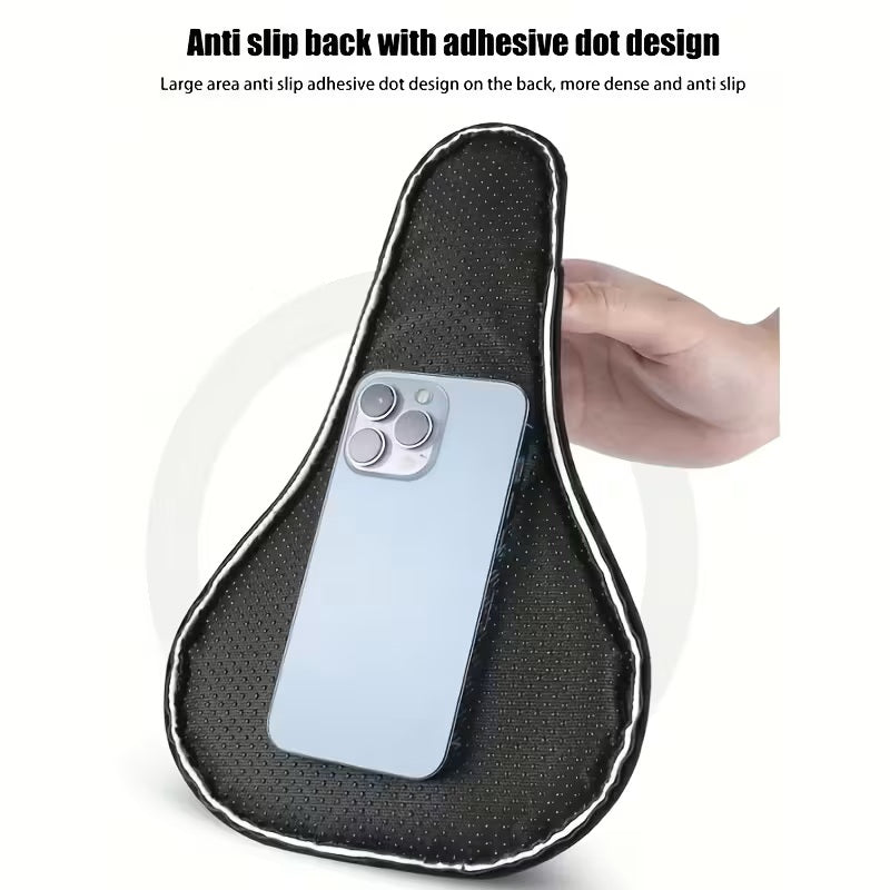Funda Gel Asiento Bicicleta Silicona Reforzada - Negro