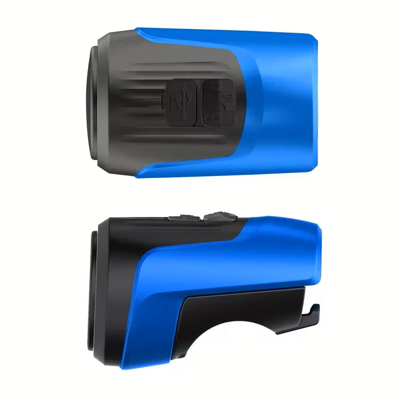 Bocina USB Recargable Bicicleta 125dB Antirrobo Impermeable Negra