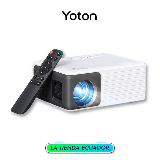 Proyector Portátil - Mini - 1080P FHD - HDMI - USB - 120 ANSI lúmenes - Compatible con iOS, Android, Laptop, Smartphone PS5, XBOX