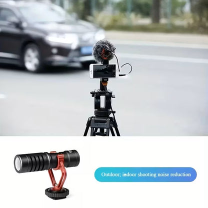 Micrófono Monocular Profesional Unidireccional – 6 Accesorios y Soporte Antivibración
