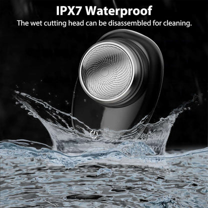 Afeitadora Eléctrica Portátil USB Impermeable IPX7 Mini