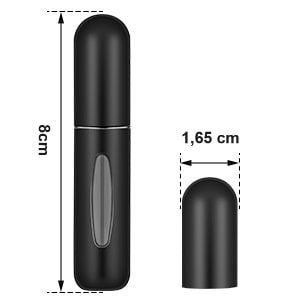 Atomizadores de Perfume Mini 5ml para Mujer Pack x3 Mármol Lila