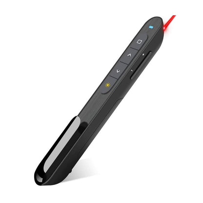 Presentador Inalámbrico RF con Puntero Láser y Control USB 2.4GHz
