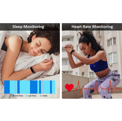 Smartwatch Fitness  Kummel con Tracker de Actividad y Monitoreo de Salud Negro