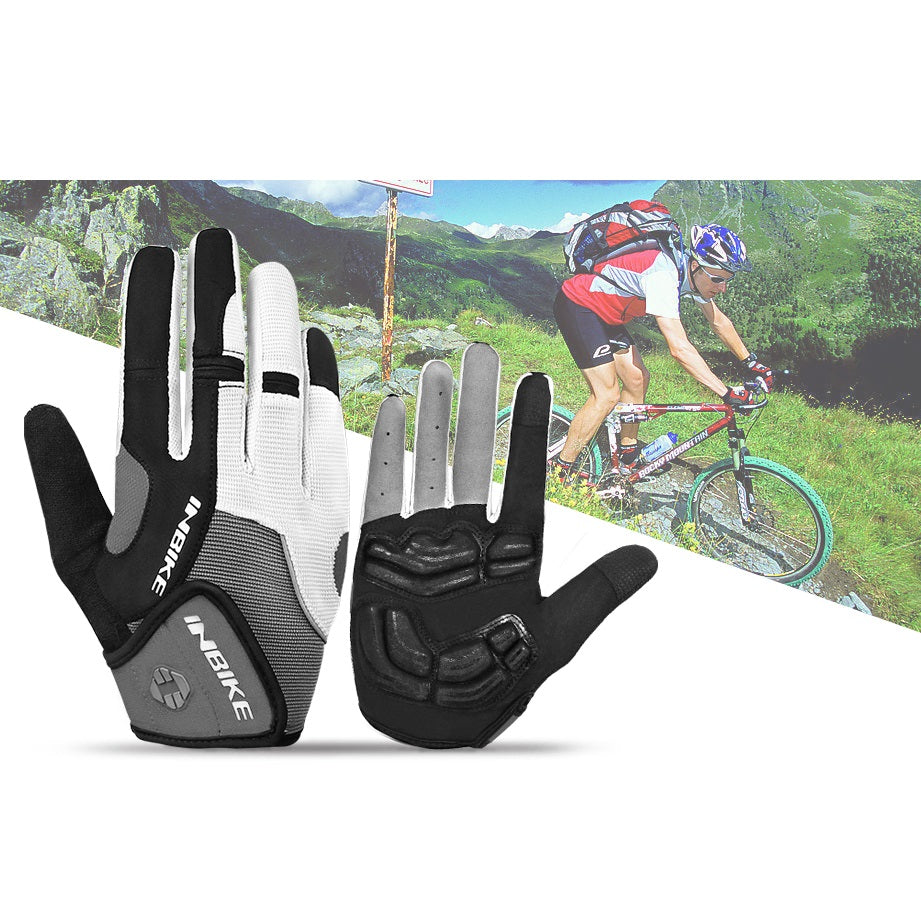 Guantes de Ciclismo Acolchados con Gel Antideslizantes Táctiles Small