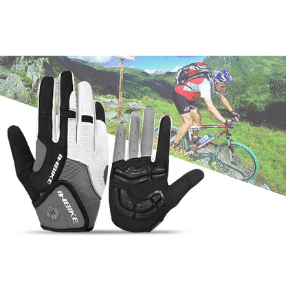 Guantes de Ciclismo Acolchados con Gel Antideslizantes Táctiles Small
