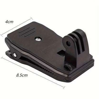 Kit PRO de Soportes para Pecho y Cabeza 9 Piezas para Cámaras de Acción Negro
