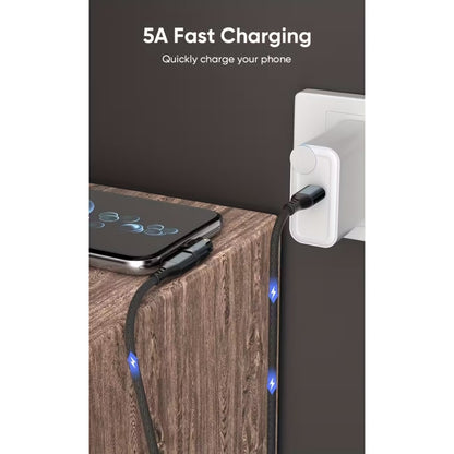 Adaptador USB-C PD 240W Giratorio 180° Alta Potencia