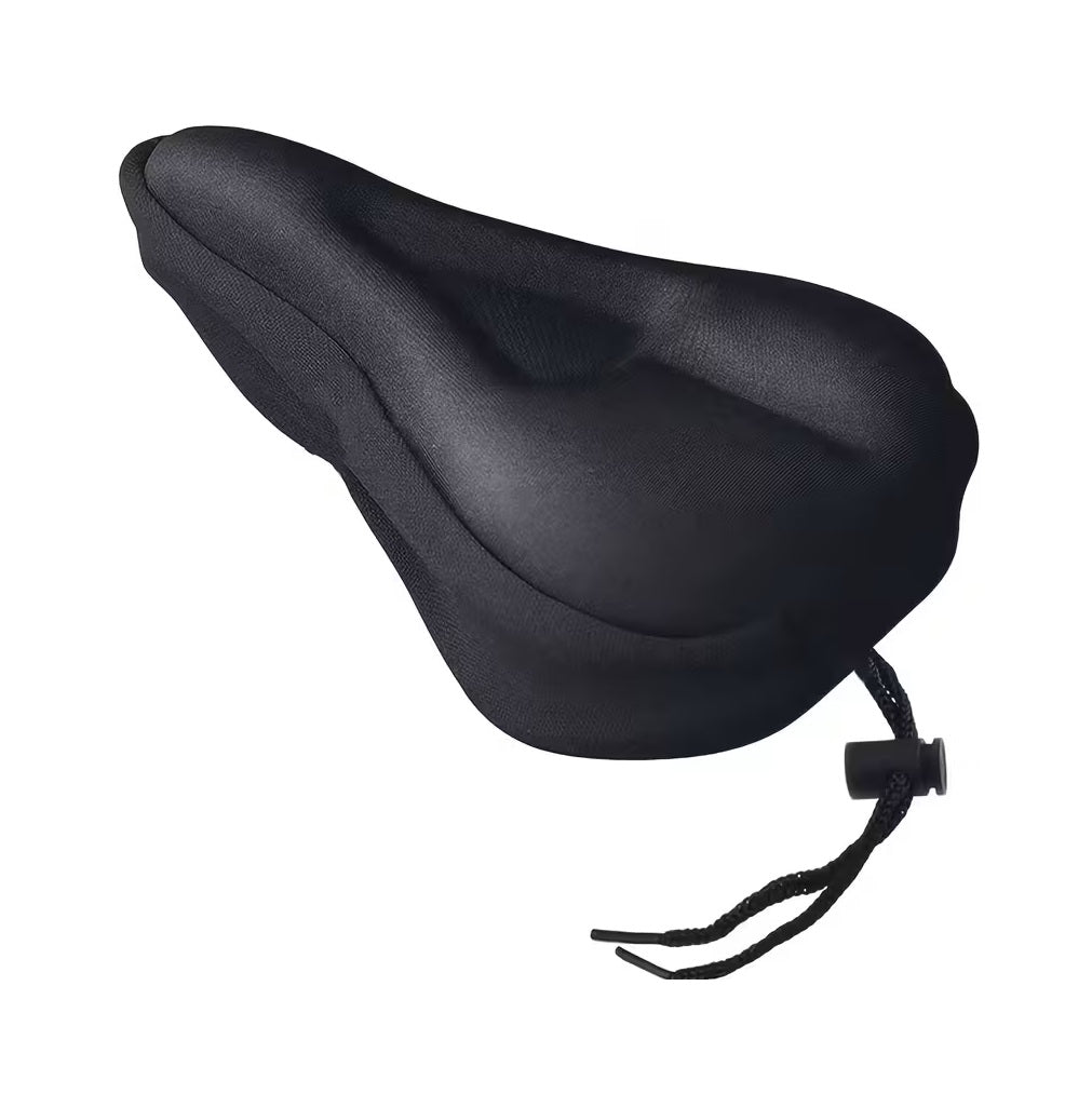 Funda Gel Asiento Bicicleta - Comodidad y Suave - Negro