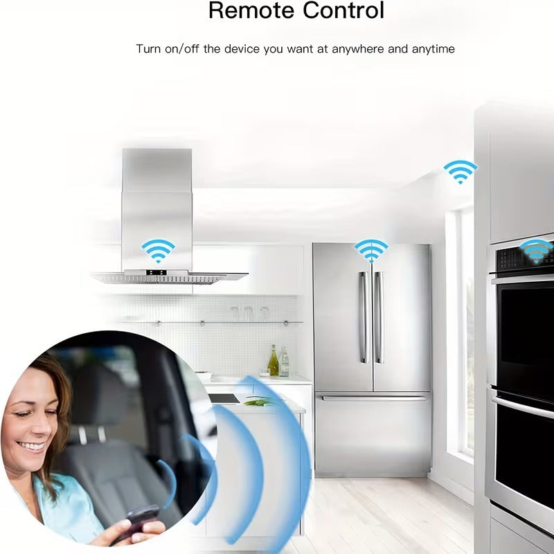 Enchufe Inteligente WiFi 10A Compatible Alexa y Celular Pack x2