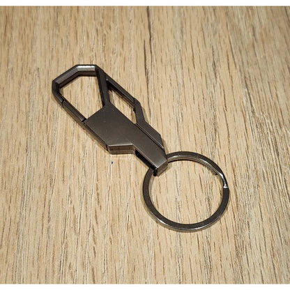 Llavero Elegante de Acero Inoxidable Unisex