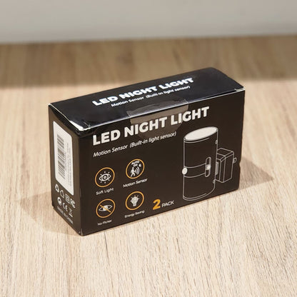 Lámpara LED Smart Nocturna con Sensor de Movimiento Pack x2