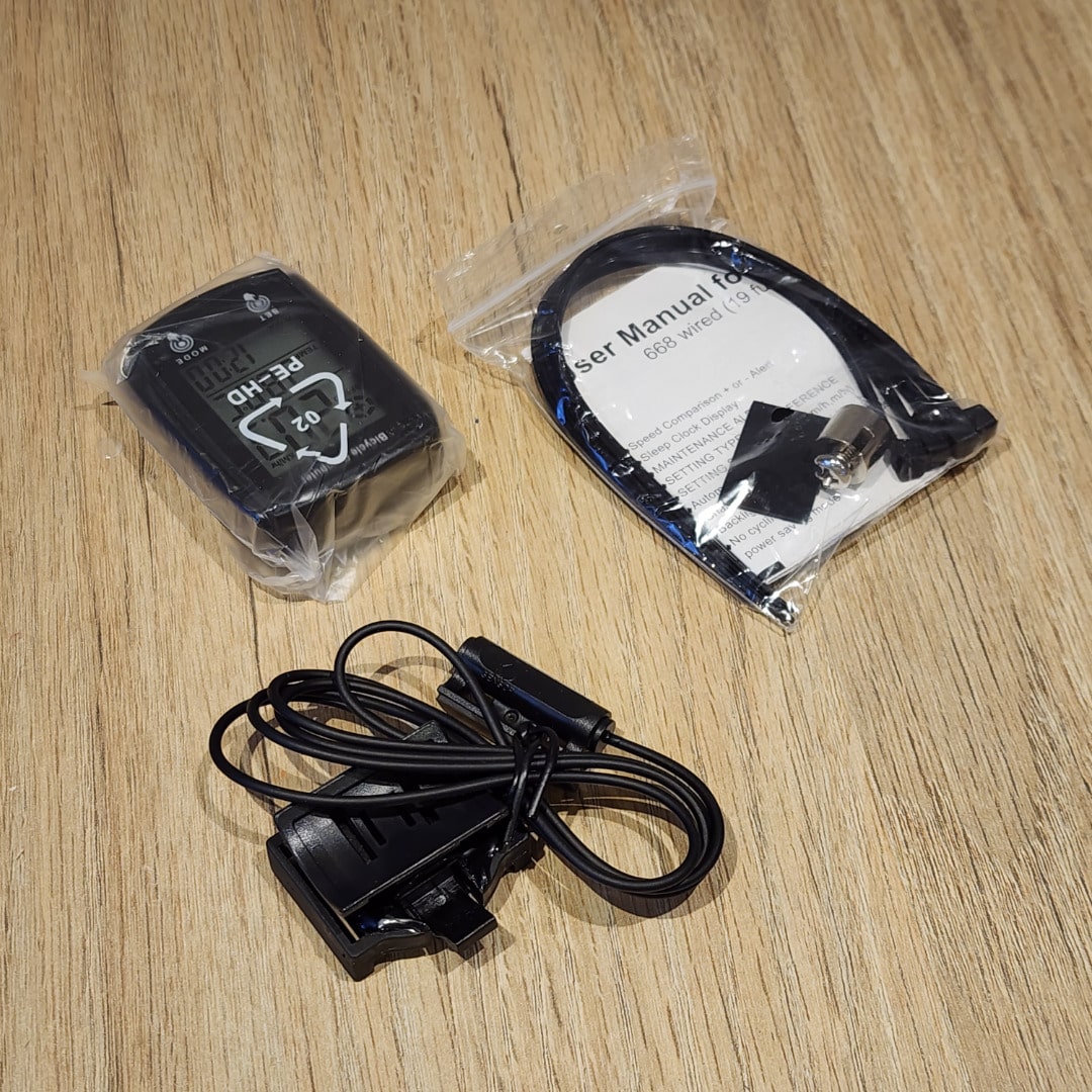 Computadora de Bicicleta LCD - Velocímetro y Odómetro Negro