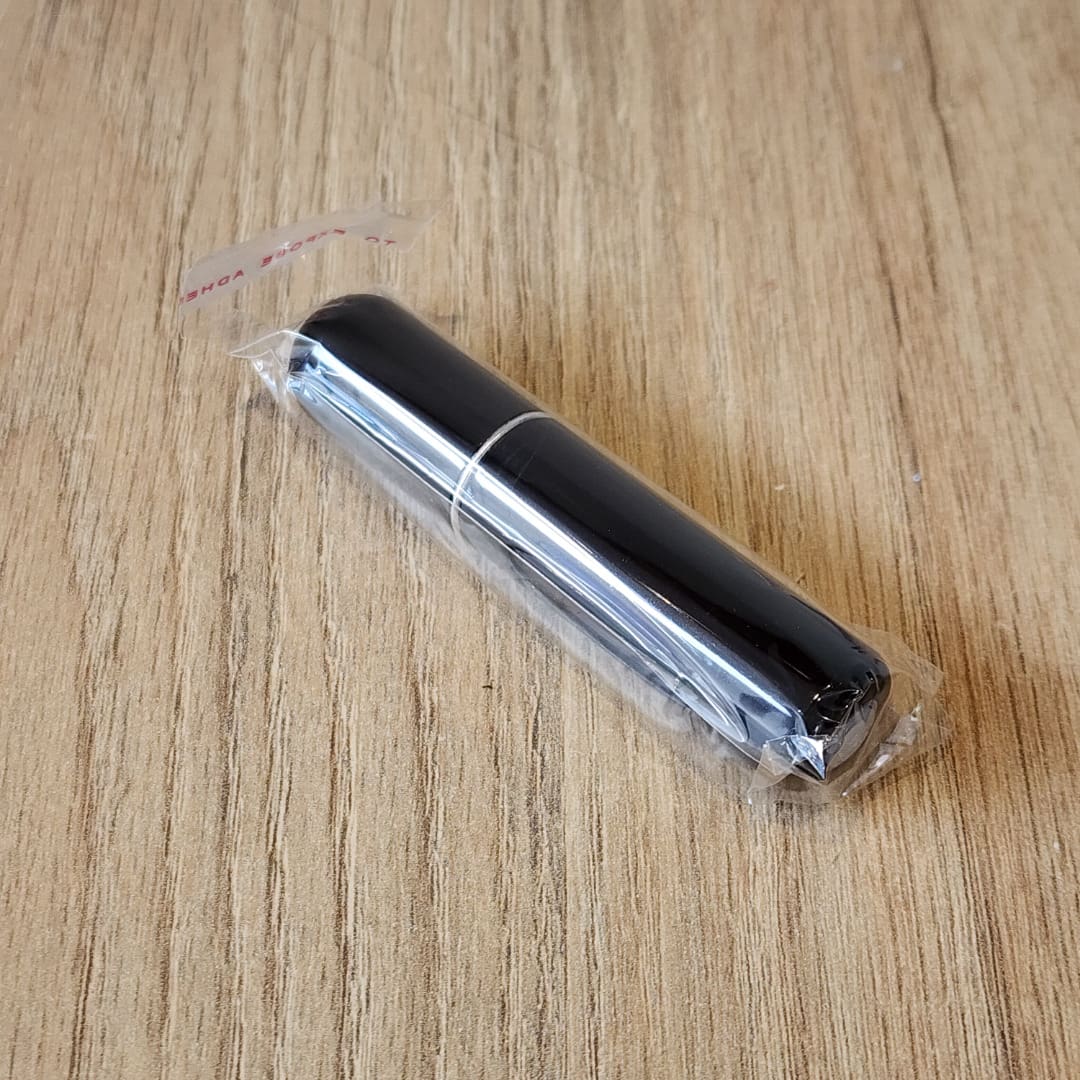 Atomizador de Perfume Mini 5ml Unisex Negro Pack x1