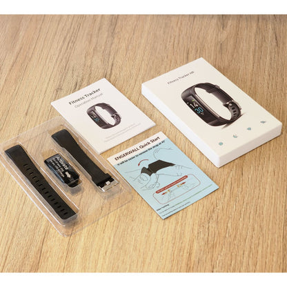 Smartwatch Fitness ENGERWALL S5 con 16 Modos Deportivos y Monitor de Salud Negro