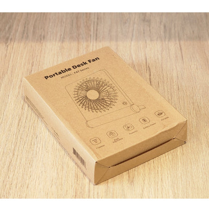 Ventilador Portátil USB Recargable – 3 Velocidades Silencioso