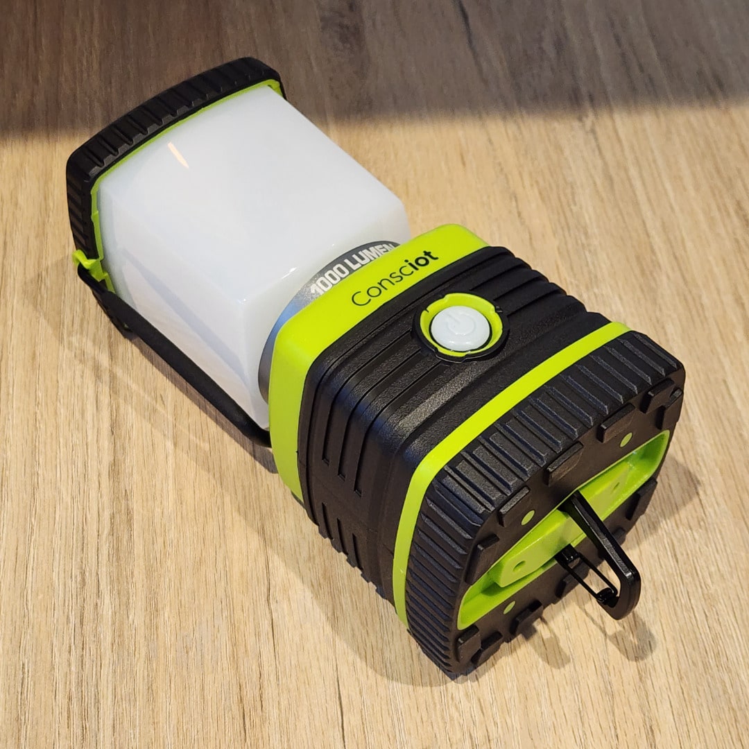 Linterna LED Camping 1000 lm Recargable 4400 mAh IPX4
