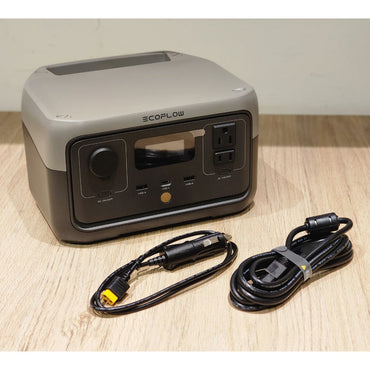 Estación de Energía Portátil - EF ECOFLOW RIVER 2 - 256 Wh 300w a 600W LiFePO4 - Generador Solar