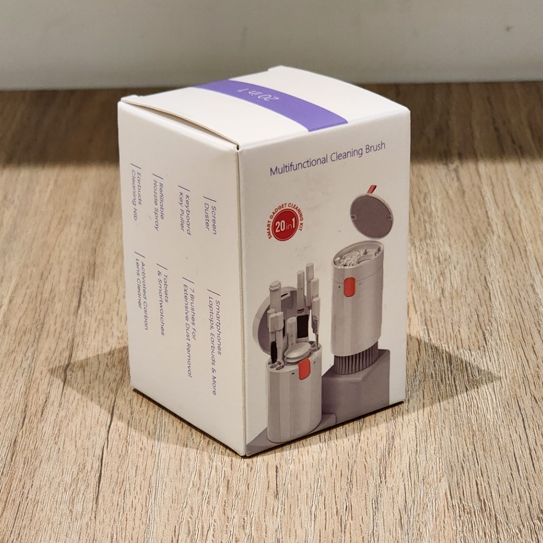 Kit de Limpieza Electrónica 20 en 1 – Cepillos y Herramientas para Teclado y Pantallas