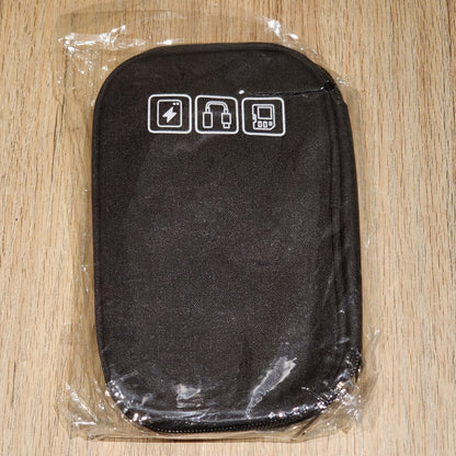 Estuche Organizador de Tecnología Impermeable - Negro