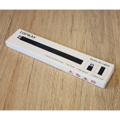 Encendedor Eléctrico USB de Plasma - Viento y Llama - Azul