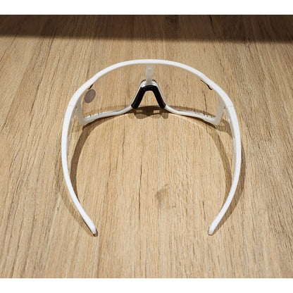 Gafas de Ciclismo Fotocromáticas Unisex – Lentes UV400 y Antirreflejos Blanco
